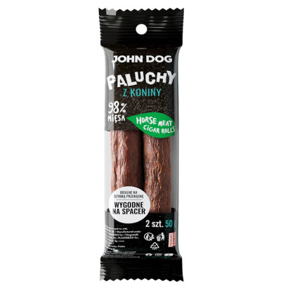 John Dog Paluchy Premium konina 25 g × 2