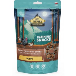 Pokusa Feel The Wild indyk, kaczka puppy 200 g