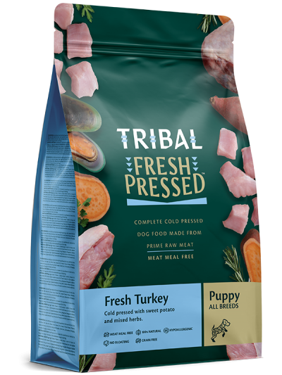 Tribal Fresh Pressed indyk puppy 2,5 kg