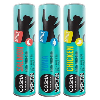 Cosma Snackies Indoor mix smaków 119 g