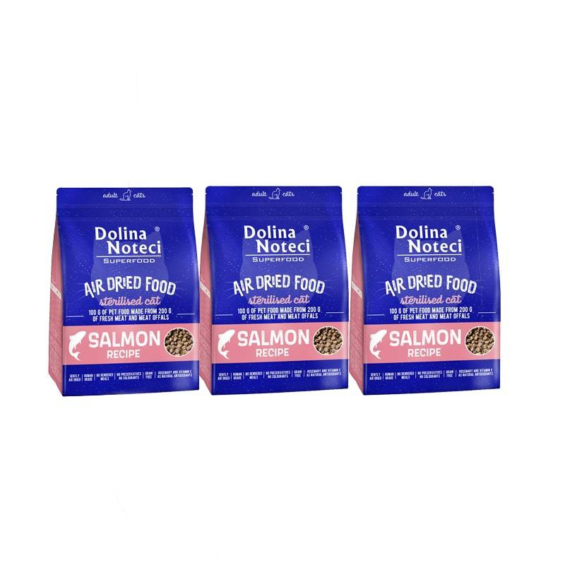 Dolina Noteci Superfood Sterilised łosoś 1 kg × 3