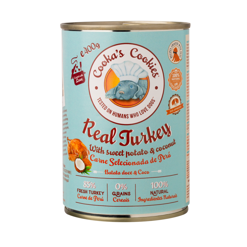 Cooka's Cookies Real Turkey indyk 400 g