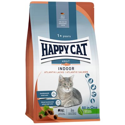 Happy Cat Indoor łosoś adult 1,3 kg