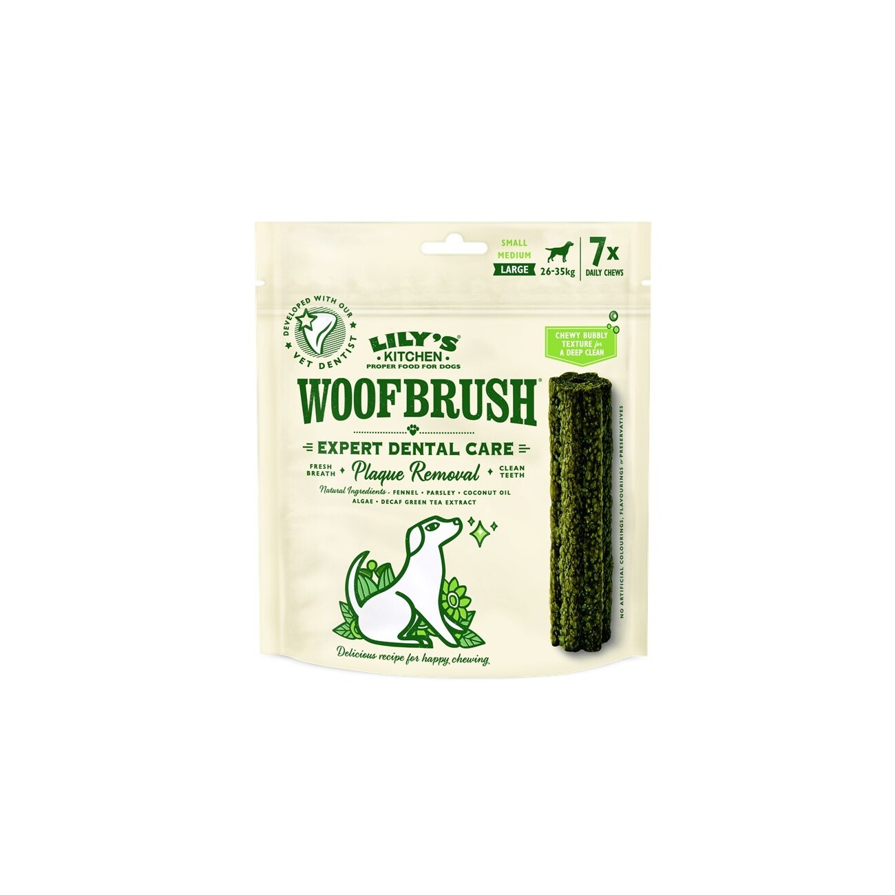 Lily's Kitchen Woofbrush adult duże rasy 47 g × 7