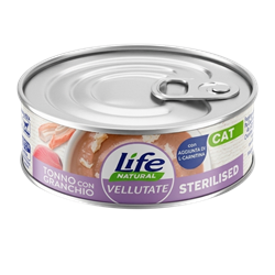 Life Cat Vellutate Sterilised krab, tuńczyk adult 70 g