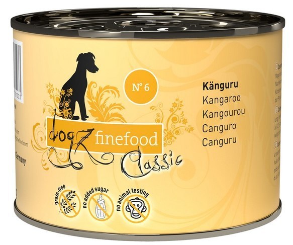Dogz Finefood Classic kangur 200 g