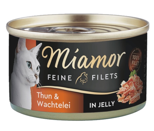 Miamor Feine Filets Sensitive przepiórka, tuńczyk w galaretce adult 100 g