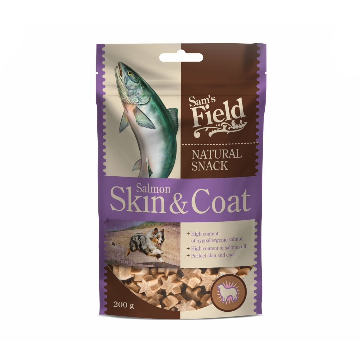 Sam's Field Natural Snacks łosoś 200 g