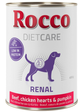 Rocco Diet Care Renal wołowina z kurzymi sercami i dynią 400 g