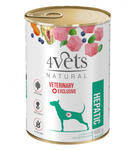 4Vets Natural Hepatic 400 g