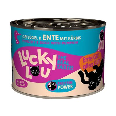 Lucky Lou Lifestage drób, kaczka adult 200 g × 6