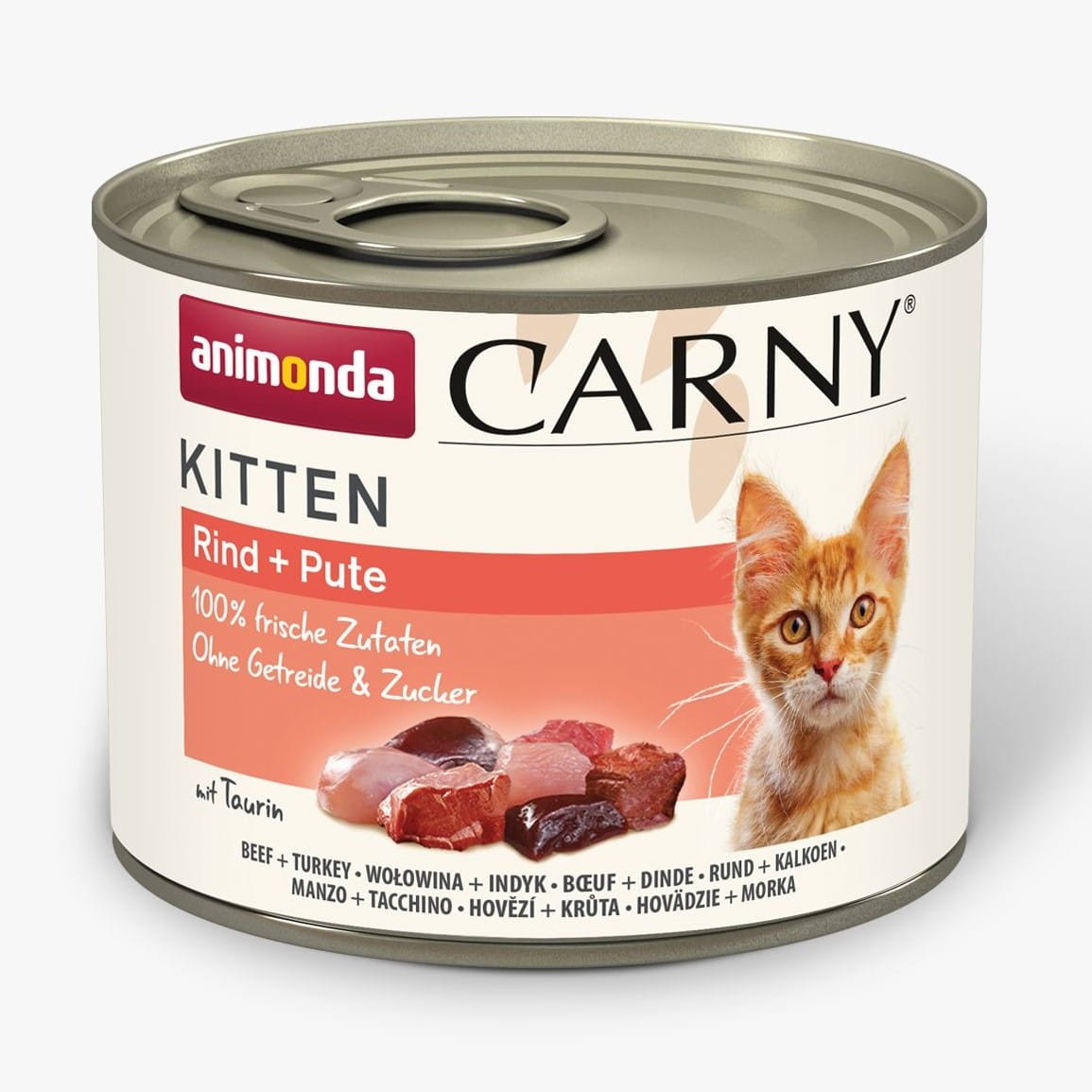 Animonda Carny indyk, wołowina kitten 200 g