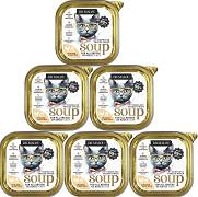 Dr Malou Freeze Dried Soup jajko, kurczak w bulionie adult 12 g × 10