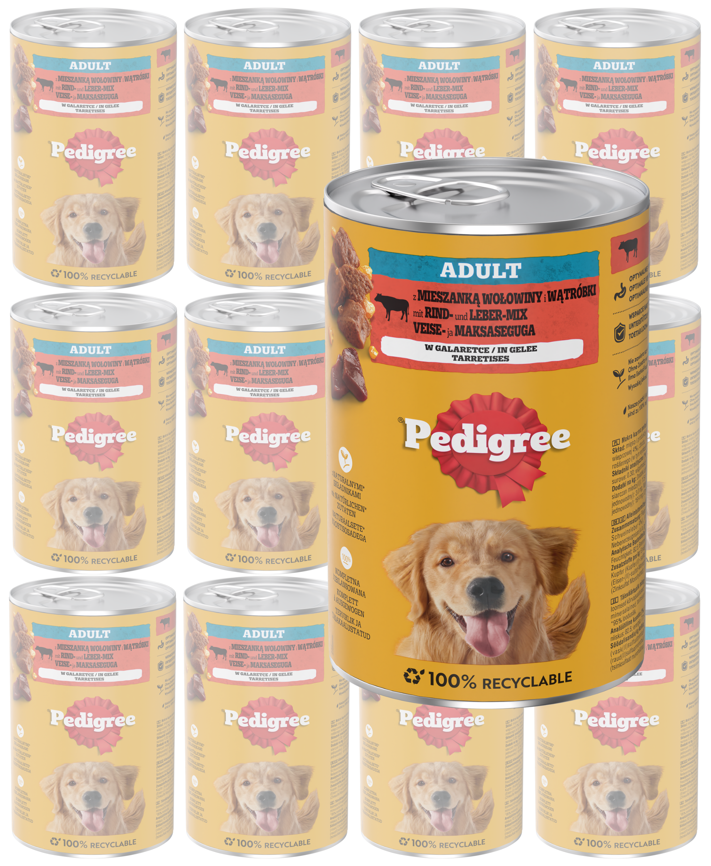 Pedigree wołowina adult 1.2 kg × 12