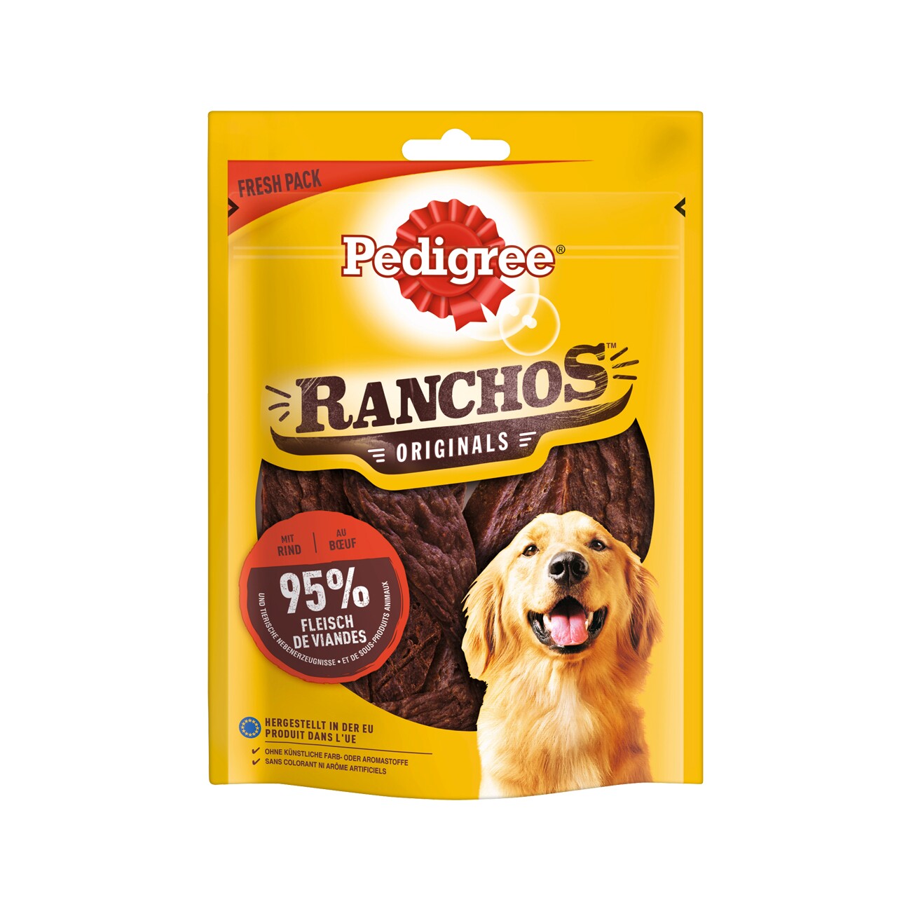 Pedigree Ranchos Originals wołowina 70 g × 7
