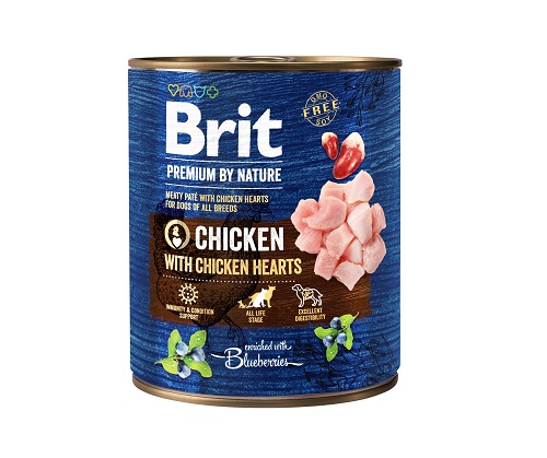 Brit Premium kurczak, serce 800 g