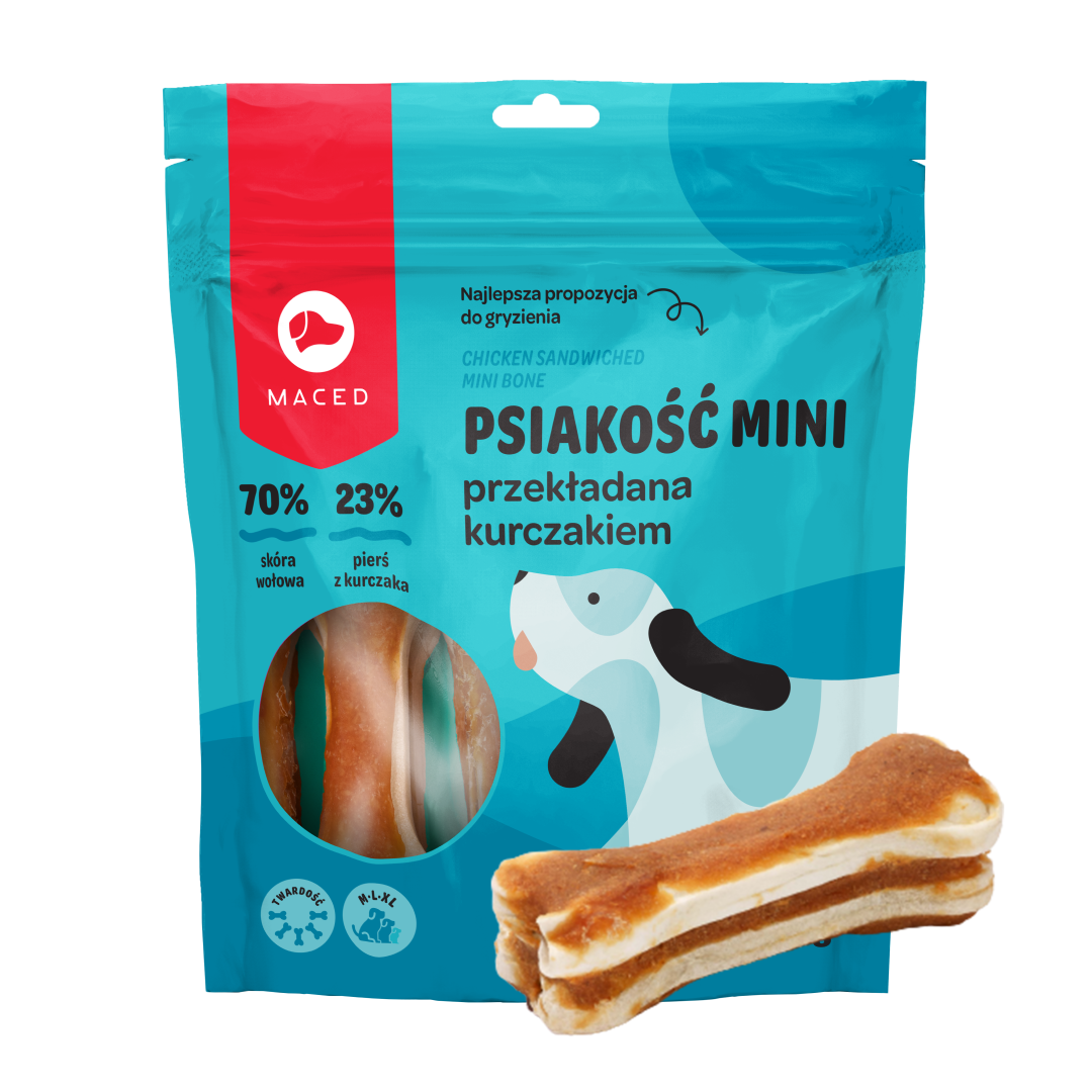 Maced Psiakość kurczak małe rasy 500 g