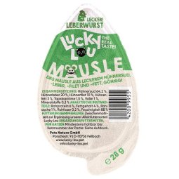 Lucky Lou Mäusle wątróbka pasztet 28 g