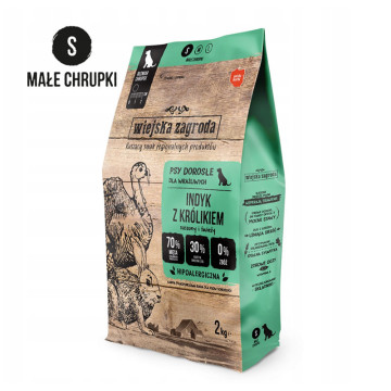 Wiejska Zagroda indyk z królikiem small 2 kg
