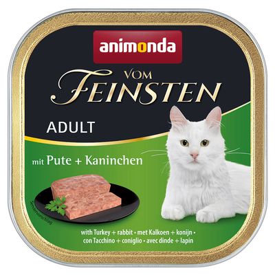Animonda Vom Feinsten Sensitive indyk, królik pasztet adult 100 g × 6