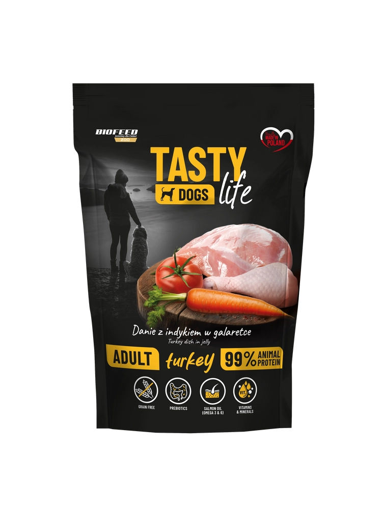 BioFeed Tasty Dogs Life indyk adult 150 g