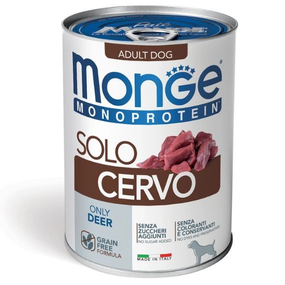 Monge Solo jeleń adult 400 g