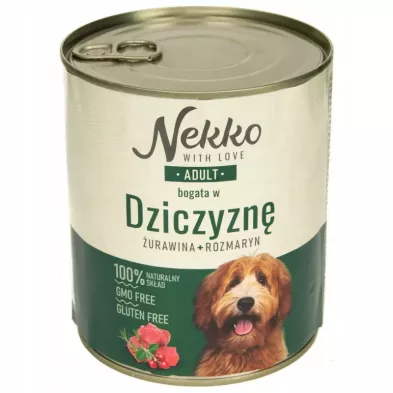 Nekko dziczyzna adult 800 g