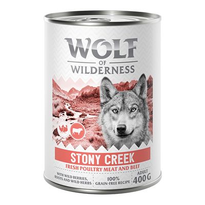 Wolf of Wilderness Expedition drób, wołowina adult 400 g × 6