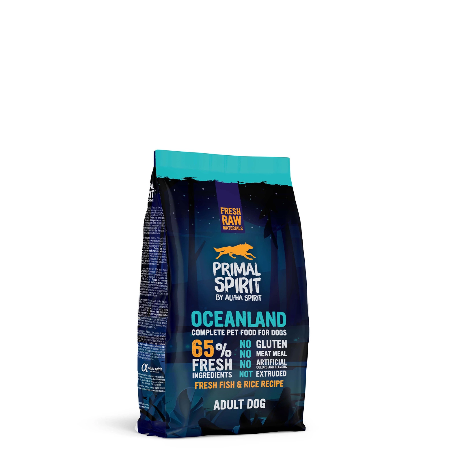 Primal Spirit 65% Oceanland kurczak, ryba adult 1 kg