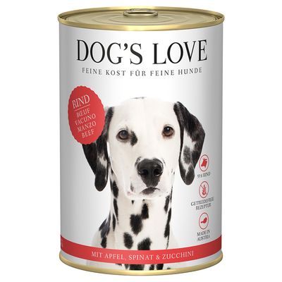 Dog's Love wołowina adult 400 g × 6