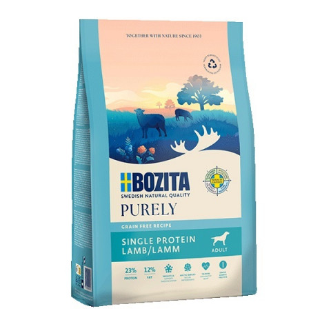 Bozita Purely jagnięcina adult 11 kg