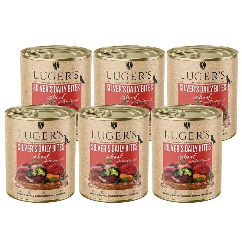 Luger's Silver's Daily Bites wołowina 800 g × 6