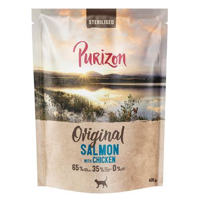 Purizon Original Sterilised łosoś, kurczak adult 400 g