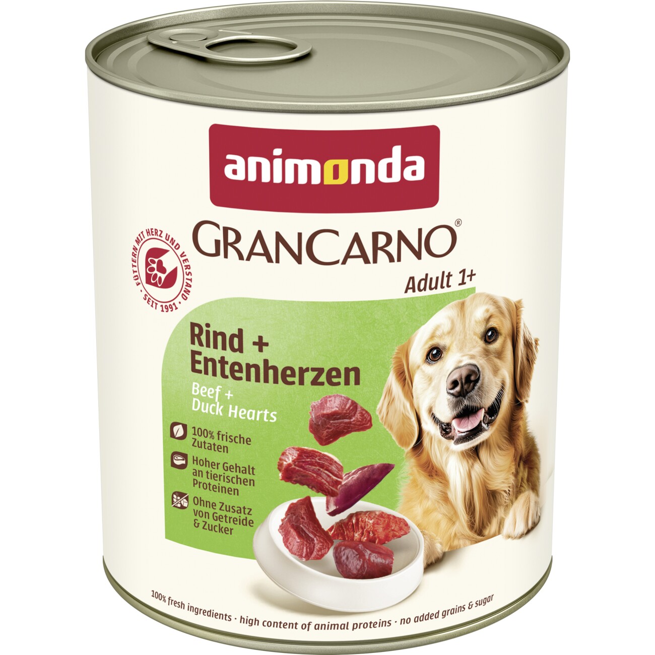 Animonda GranCarno Original wołowina, kaczka adult 800 g × 6