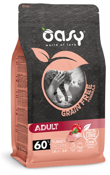 Oasy Grain Free indyk adult 1,5 kg