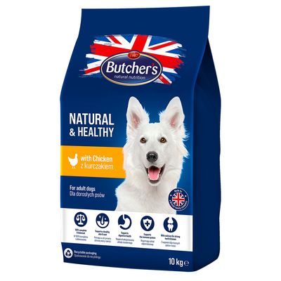 Butcher's Natural & Healthy kurczak 10 kg × 2