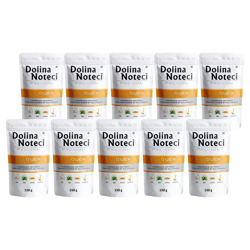 Dolina Noteci Premium kaczka z dynią adult 150 g × 10