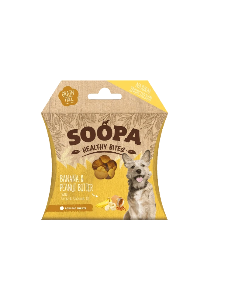 Soopa Healthy Bites banan, masło orzechowe 50 g