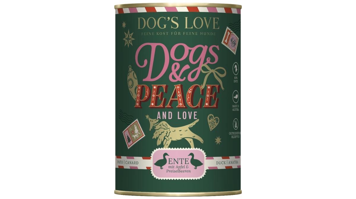 Dog's Love Winter Menu kaczka 400 g