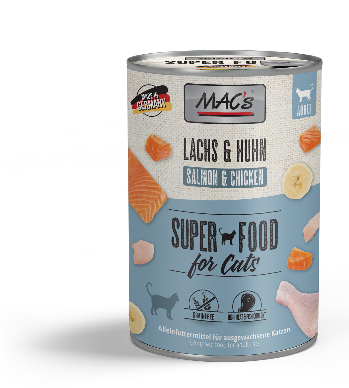 MAC's łosoś, kurczak pasztet adult 200 g