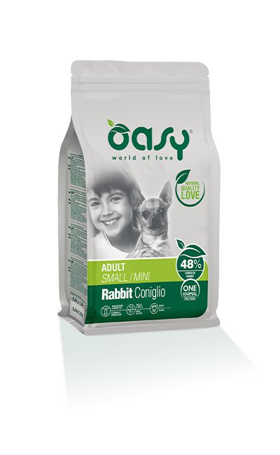 Oasy One Animal Protein królik adult małe rasy 2,5 kg