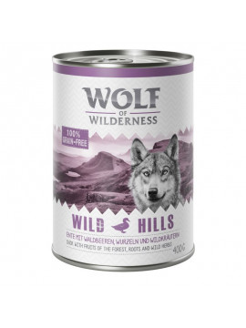 Wolf of Wilderness Wild Hills kaczka 400 g