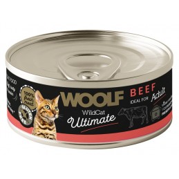 Woolf Ultimate wołowina pasztet adult 85 g