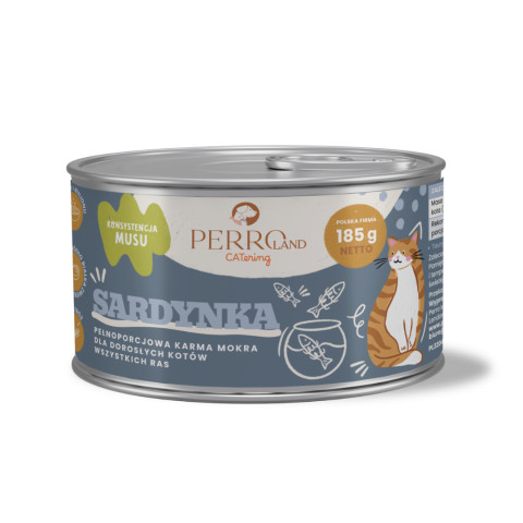 Perro PERROland CATering Digestive Sensitive sardynka pasztet adult 185 g