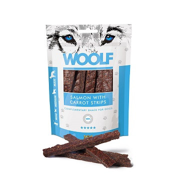 Woolf łosoś, marchewka 100 g