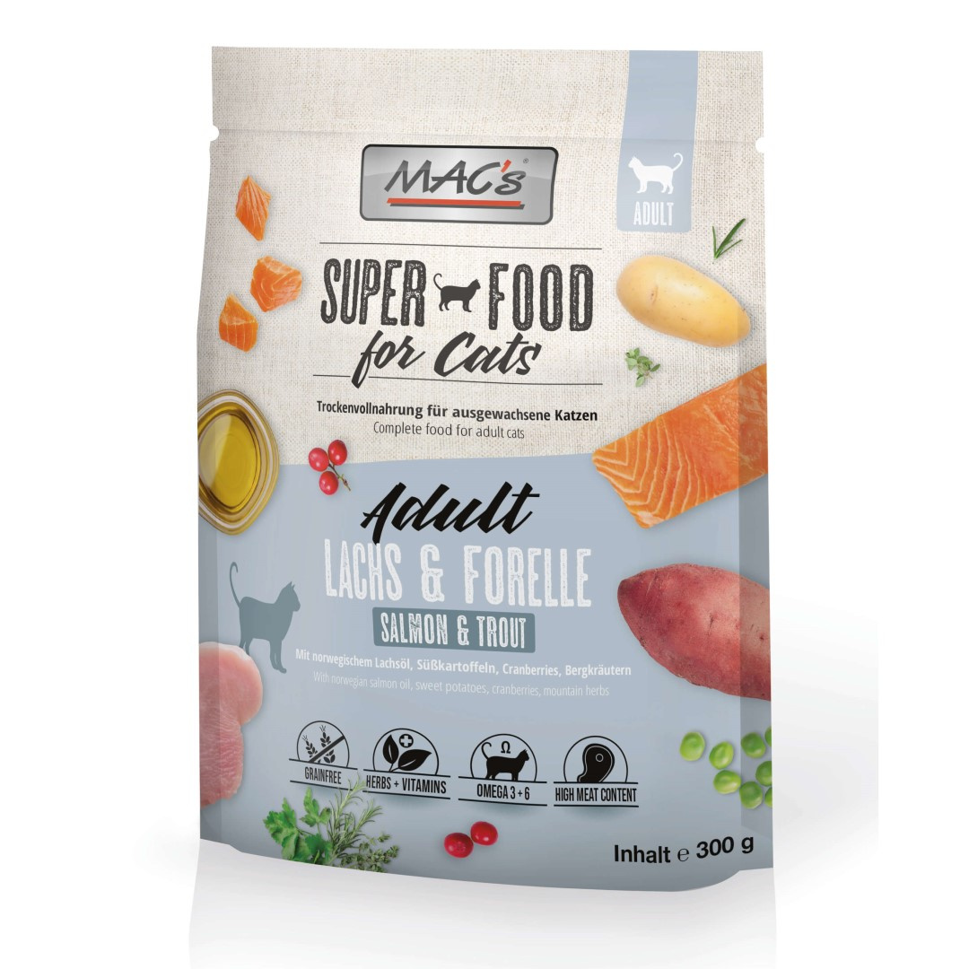 MAC's Cat pstrąg, łosoś adult 300 g