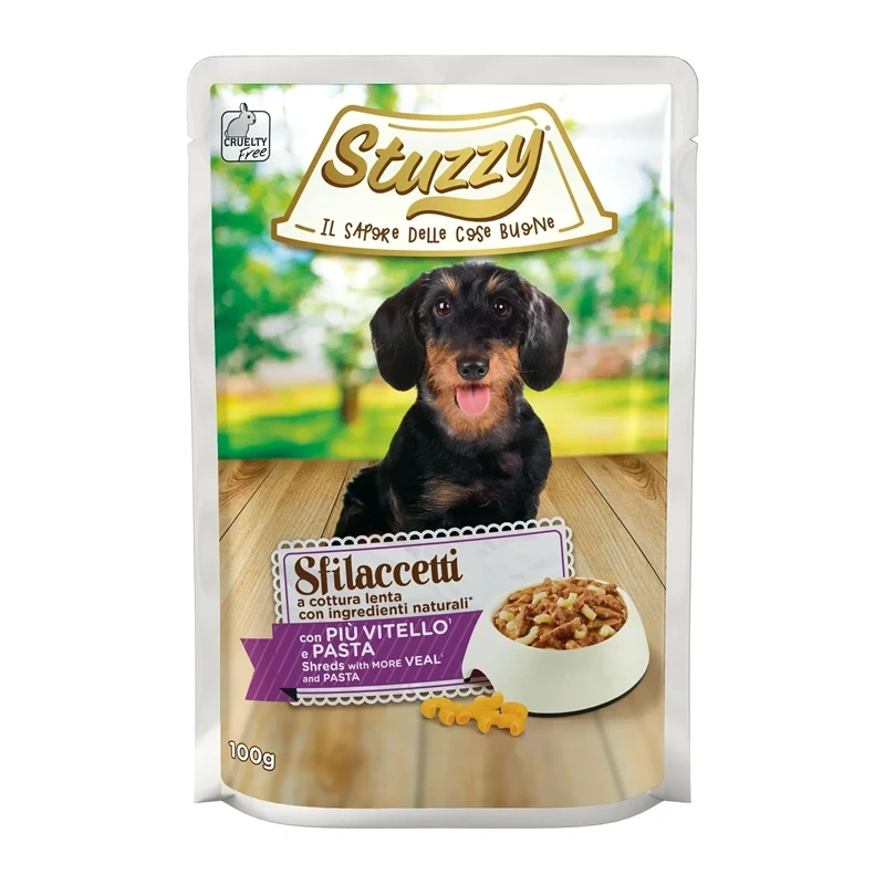 Stuzzy Dog Pouch Shreds cielęcina adult 100 g