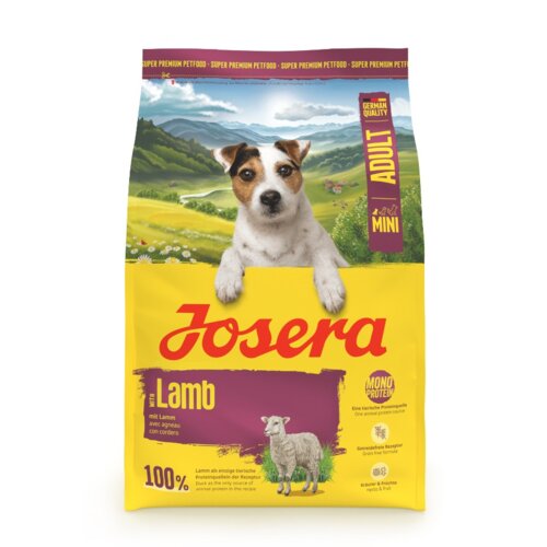 Josera jagnięcina adult małe rasy 900 g