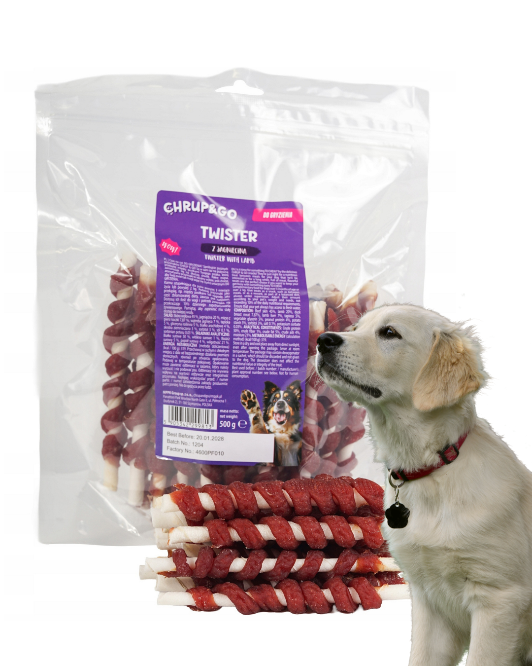 Chrup&Go Twister jagnięcina 500 g