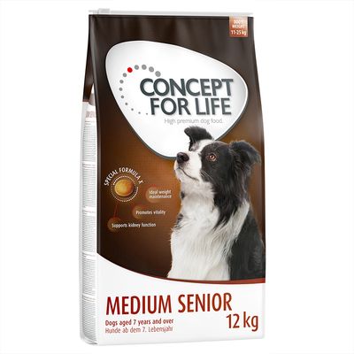 Concept for Life kurczak senior średnie rasy 12 kg